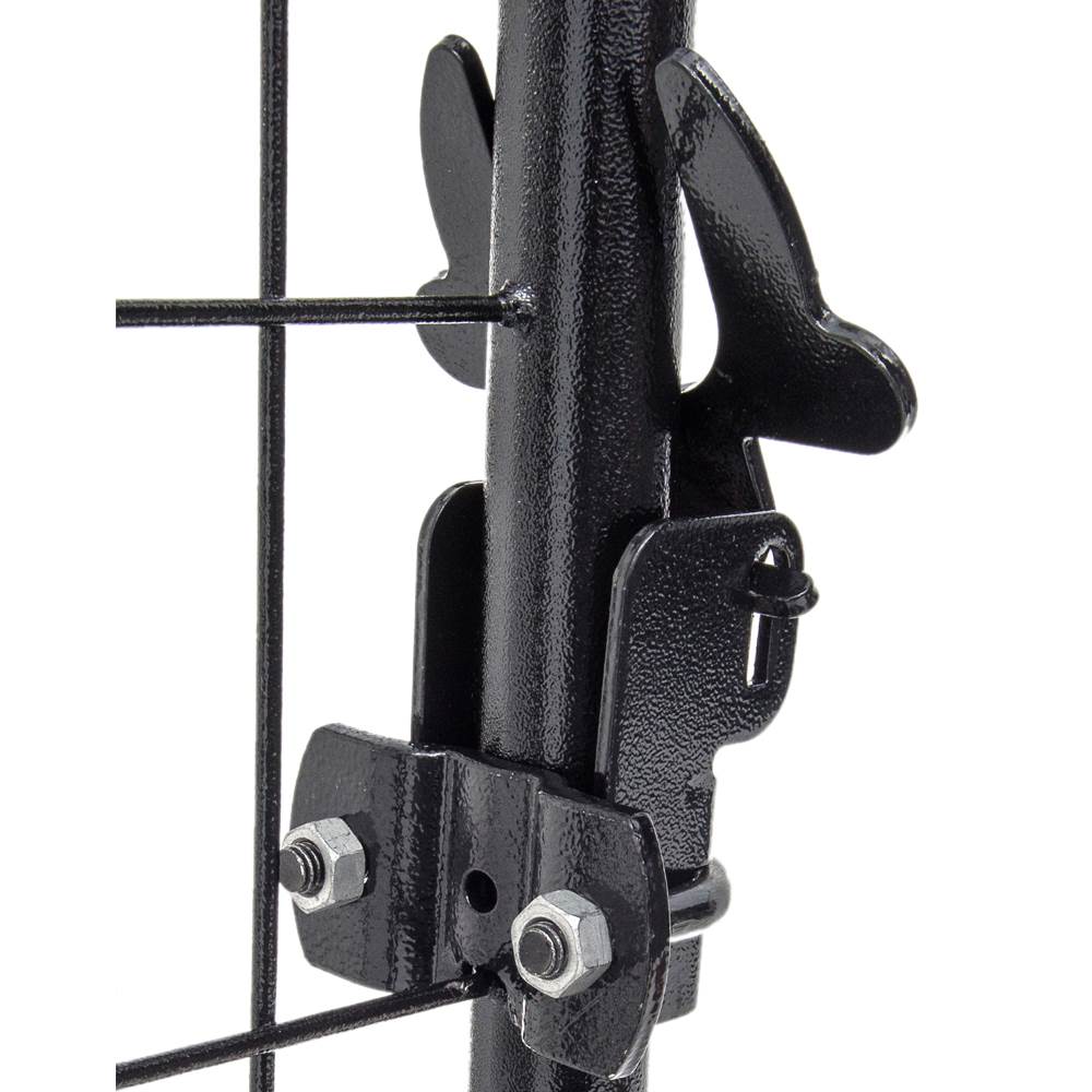 Lucky Dog Uptown Outdoor Covered Kennel Heavy Duty Dog Cage Pen (4 Pack)