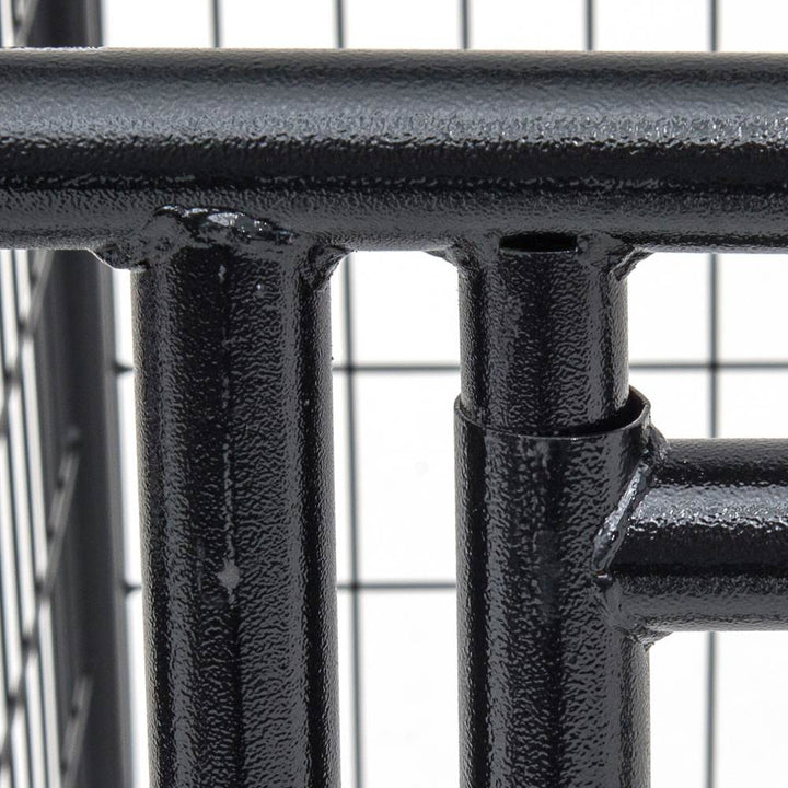 Lucky Dog Uptown Outdoor Covered Kennel Heavy Duty Dog Cage Pen (4 Pack)