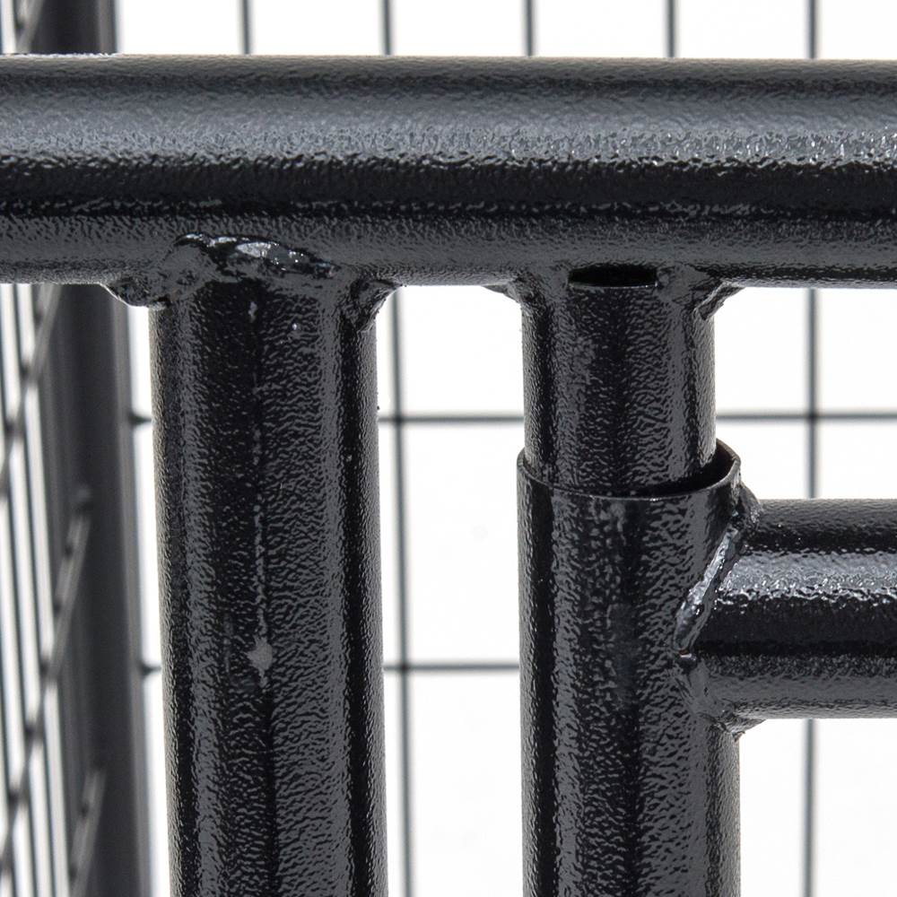 Lucky Dog Uptown Outdoor Covered Kennel Heavy Duty Dog Cage Pen (3 Pack) - VMInnovations