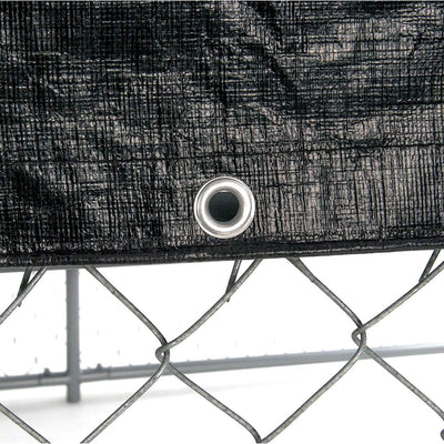 Lucky Dog 4' x 4' x 6' Uptown Welded Wire Outdoor Dog Kennel w/ Waterproof Cover
