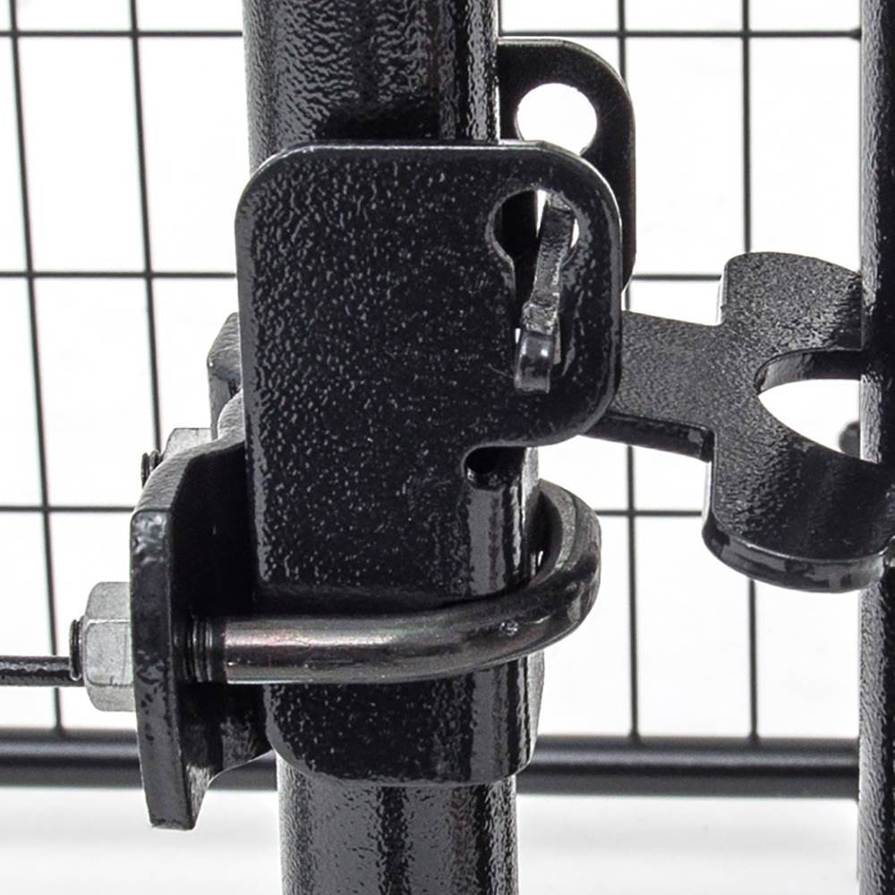 Lucky Dog Uptown Outdoor Covered Kennel Heavy Duty Dog Cage Pen (3 Pack) - VMInnovations