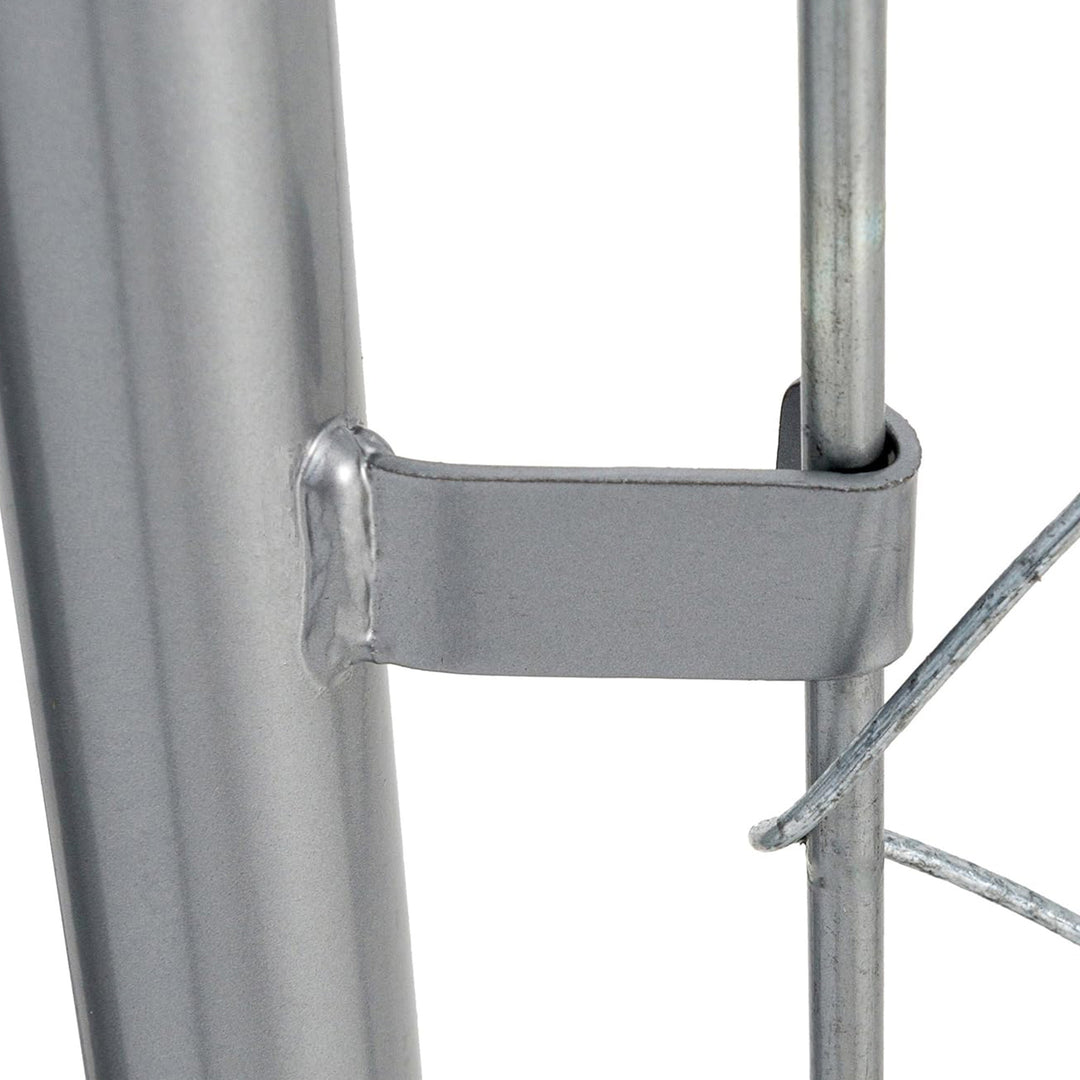 Lucky Dog 10 x 5 x 4 Foot Heavy Duty Outdoor Chain Link Kennel Enclosure (2 Pk) - VMInnovations