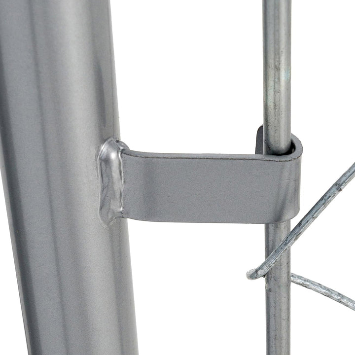 Lucky Dog 10 x 5 x 4 Foot Chain Link Dog Kennel Enclosure (Open Box) - VMInnovations