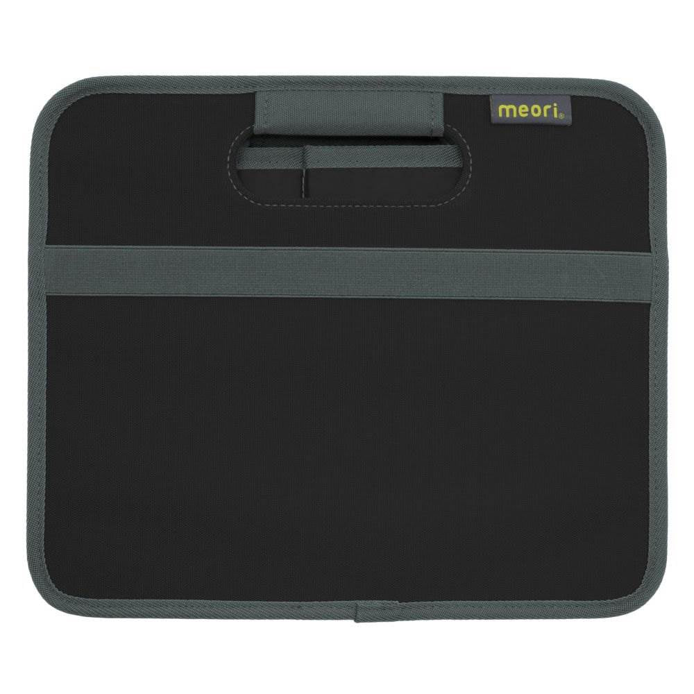 Meori Classic Collection 6.5 Gallon Medium Foldable Storage Box, Black (4 Pack)