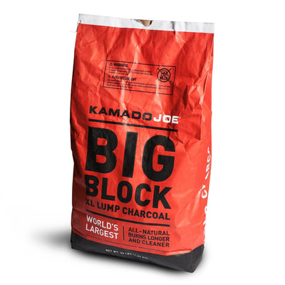 Kamado Joe Outdoor Ceramic Charcoal Grill and Premium Lump Charcoal, 20 Pounds