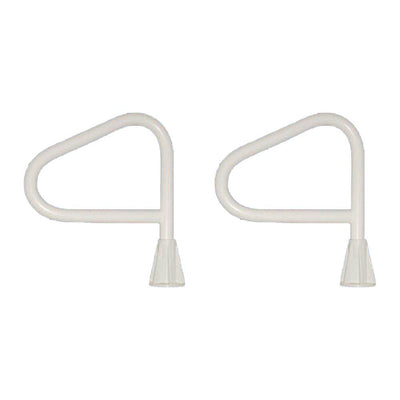 Saftron Polymer In Ground Pool Floor Handrail with Lift and Turn Base (2 Pack) - VMInnovations