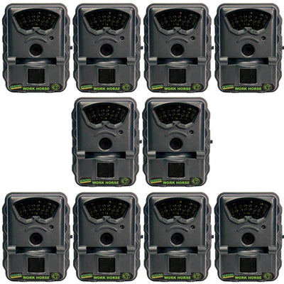 Primos Work Horse 3MP IR Hunting Trail Camera (10 Pack) (Certified Refurbished)