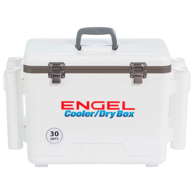 Engel Coolers 30 Qt. 48 Can Lightweight Insulated Mobile Cooler Drybox (4 Pack)