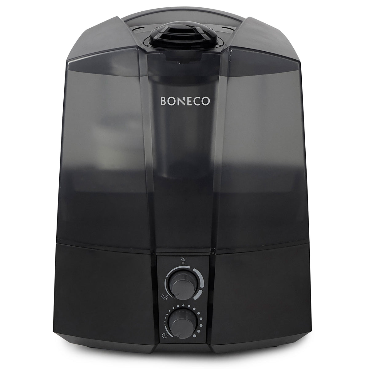 Boneco Ultrasonic Micro Fine Mist Auto Shut Off Humidifier, Black (Open Box)
