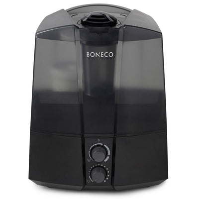 Boneco Ultrasonic Micro Fine Mist Auto Shut Off Humidifier, Black (Open Box)