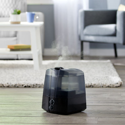 Boneco Ultrasonic Micro Fine Mist Auto Shut Off Humidifier, Black (Open Box)