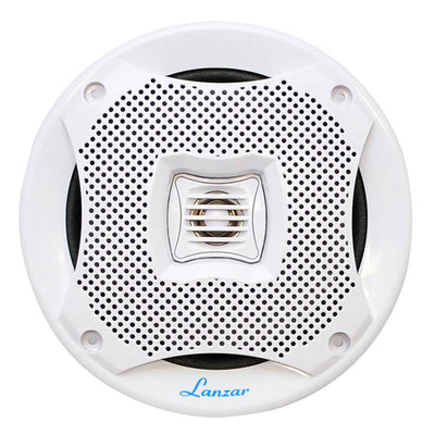 Lanzar AQ5CXW 5.25" 400W 2-Way Marine Boat Speakers White 400 Watts (24 Pack)