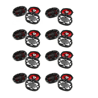 BOSS CH5720 5x7 Inch 450 Watt 2-Way 225W CHAOS Car Audio Speakers (16 Pack)