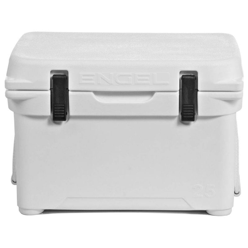 Engel 5.2 Gallon 25 High Performance Seamless Roto Molded Cooler, White (2 Pack)