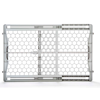Regalo Plastic Expandable Easy Set Up 23" Tall Baby & Pet Safety Gate (2 Pack)
