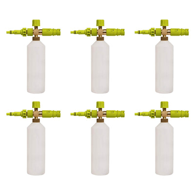 Sun Joe 34 Ounce Foam Soap Spray Cannon for Electric Pressure Washer (6 Pack)