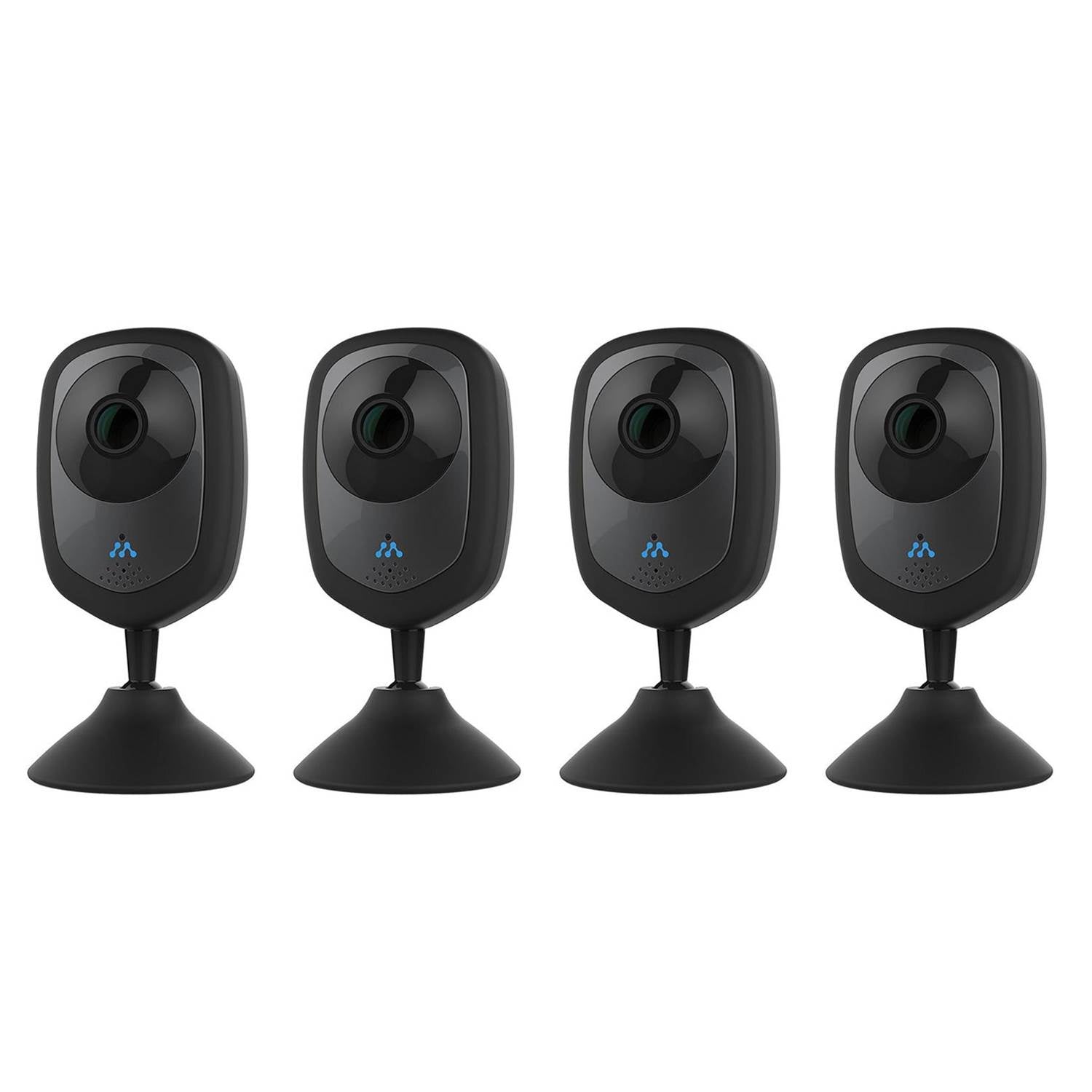 Momentum HD Smart Home WiFi Wide Angle Security Camera w/ Two Way Audio (4 Pack) - VMInnovations