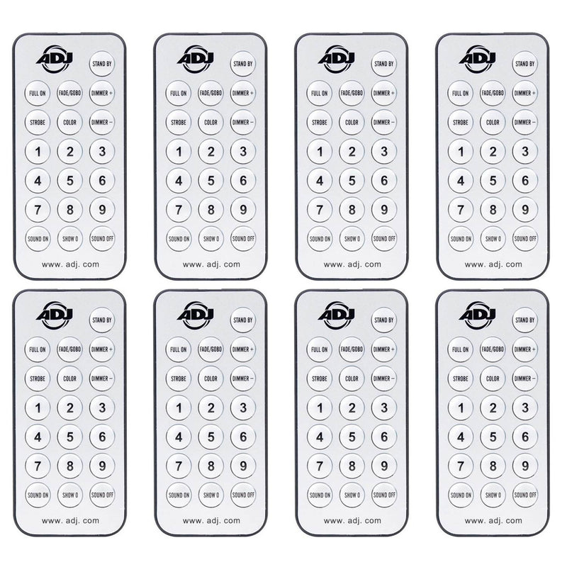 American Wireless Remote Control for Inno Pocket Spot/Roll/Scan Lights  (8 Pack)