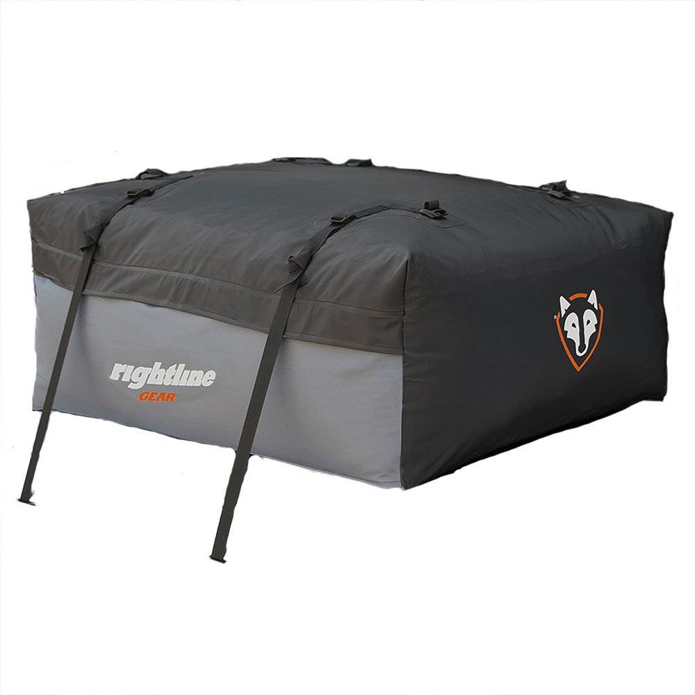 Rightline Sport 2 Waterproof 15 Cu Ft SUV Minivan Rooftop Cargo Carrier (4 Pack)