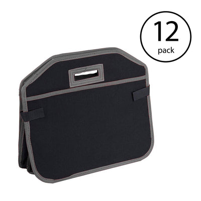 Home Basics Heavy Duty Foldable Car Trunk Storage Organizer w/ Cooler (12 Pack)