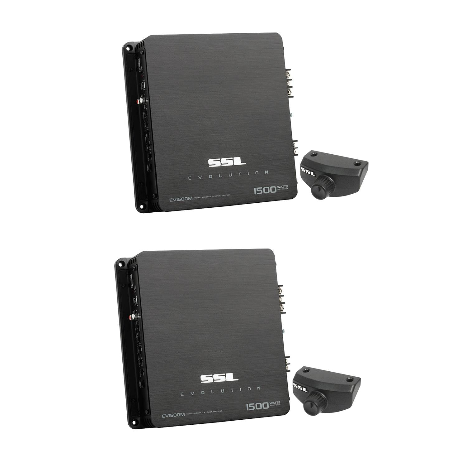 Soundstorm 1500W Monoblock A/B MOSFET Car Audio Power Stereo Amplifier (2 Pack)
