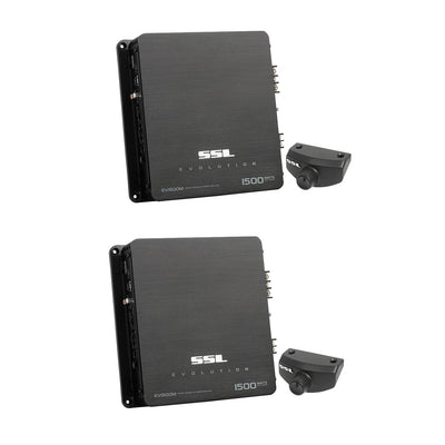 Soundstorm 1500W Monoblock A/B MOSFET Car Audio Power Stereo Amplifier (2 Pack)