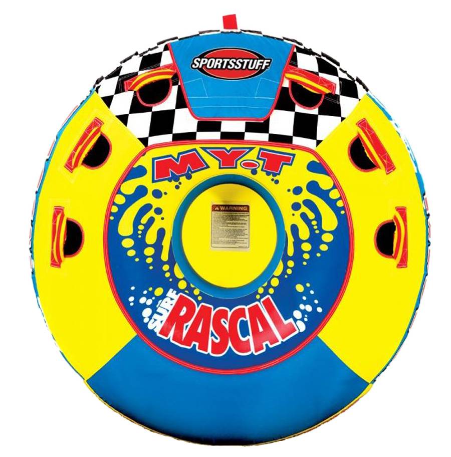 Airhead Sportsstuff Rascal Single Rider Boat Lake Round Tube Towable (2 Pack)
