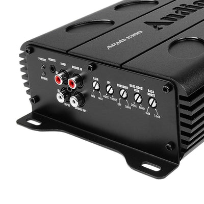 Audiopipe APMI-1300 1000W Class D Mono 1 Ohm Stable Car Audio Amplifier (2 Pack)
