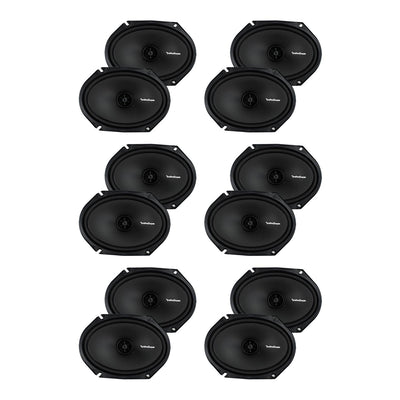Rockford Fosgate 6x8" 110W 2 Way Car Coaxial Speakers Stereo (6 Pack)