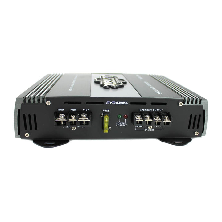 Pyramid 1000W 2 Channel Car Audio Amplifier Power Amp MOSFET 2 Ohm (2 Pack) - VMInnovations