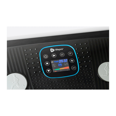 LifePro Rublex Plus 4D Vibration Plate Exercise Workout Equipment Machine, Black