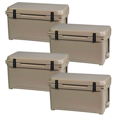Engel 14.5 Gal 70 Can 65 High Performance Seamless Roto Molded Cooler (4 Pack)