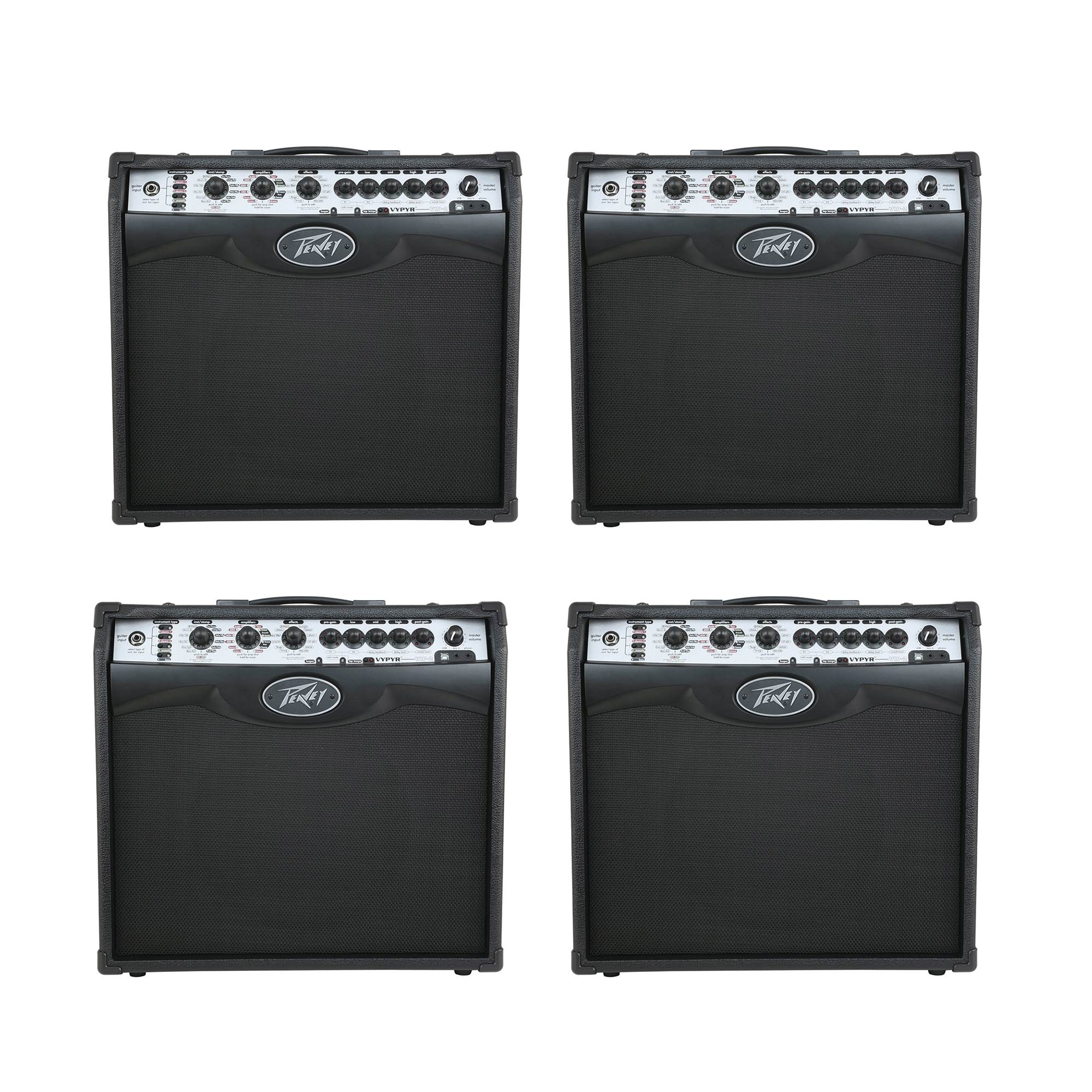 Peavey Vypyr VIP 2 Modeling Instrument Guitar/Bass 40 Watt Amplifier (4 Pack)