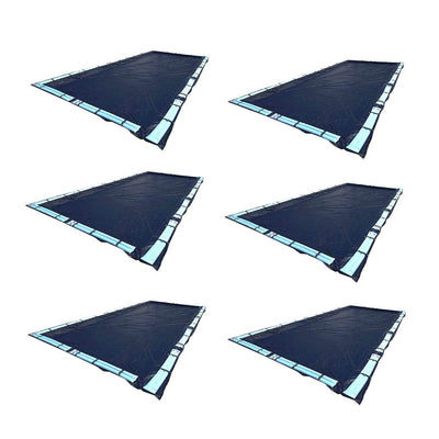 Swimline 20 x 40 Foot Winter Rectangular In Ground Swimming Pool Cover (6 Pack)