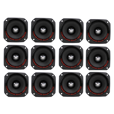 Pyramid TW44 1 Inch 300W Titanium Dome Bullet Car Super Tweeter (12 Pack) - VMInnovations