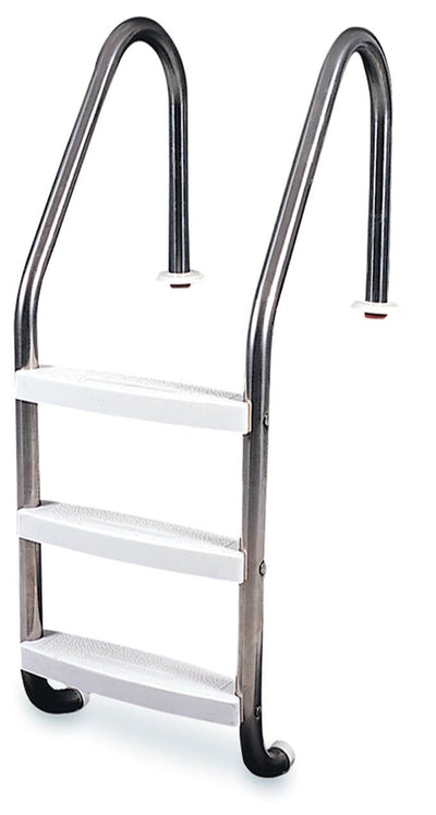 Hydrotools 3 Step In-Ground Swimming Pool Stainless Steel Ladder Steps (6 Pack)