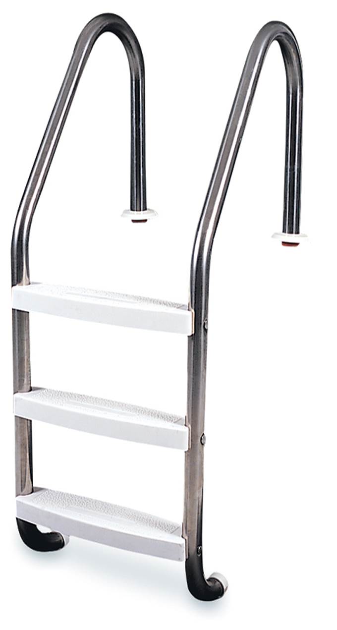 Hydrotools 3 Step In-Ground Swimming Pool Stainless Steel Ladder Steps (6 Pack)