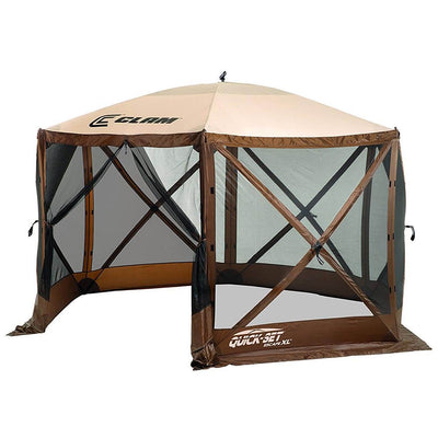 Clam Quick Set Escape XL Portable Camping Outdoor Canopy Shelter Screen (2 Pack)