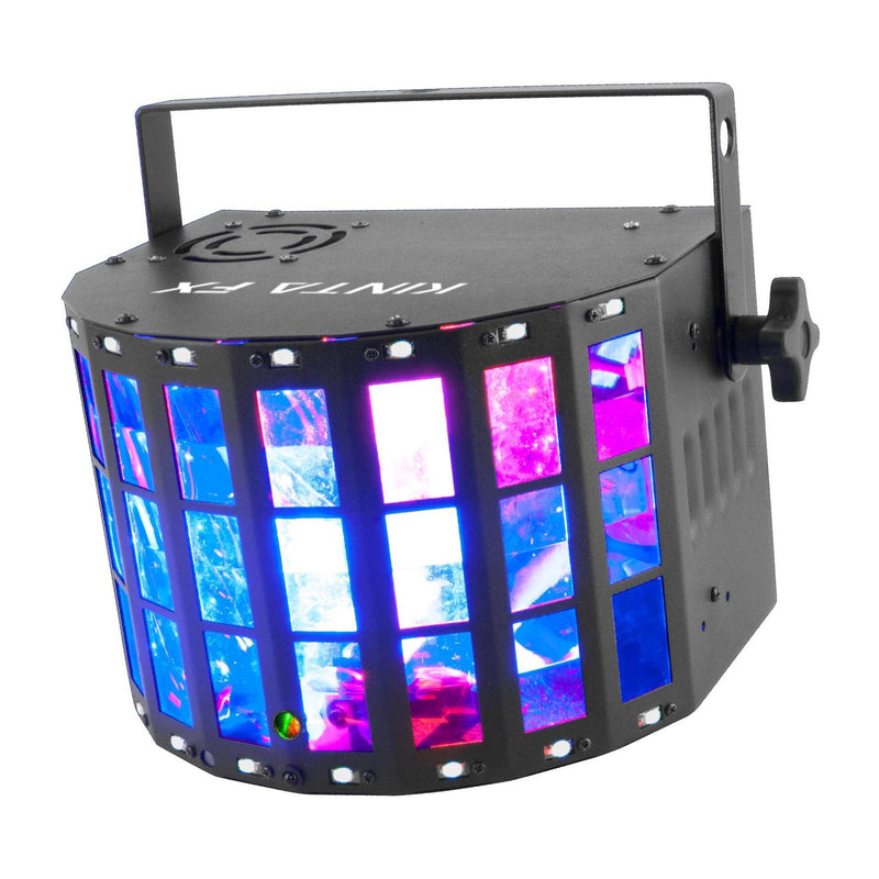 Chauvet DJ Kinta Multi FX Derby Beam RGBW LED Light Laser & Strobe (4 Pack)