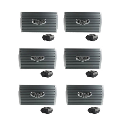Boss Audio Armor 3000W MONOBLOCK D Car Amplifier Power Amp & Remote (6 Pack)