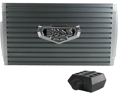 Boss Audio Armor 3000W MONOBLOCK D Car Amplifier Power Amp & Remote (6 Pack)