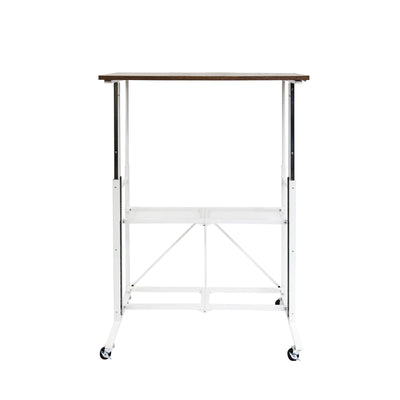 Origami Sit or Stand Adjustable Standing Office Desk, Slim (Open Box) - VMInnovations