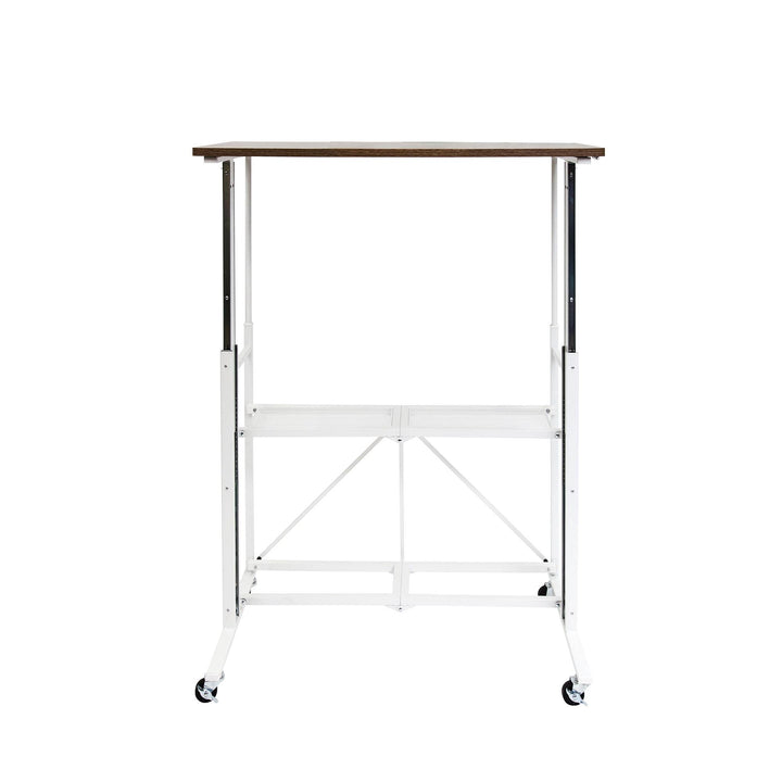 Origami Sit or Stand Adjustable Standing Work Home Office Desk, Slim (Used) - VMInnovations