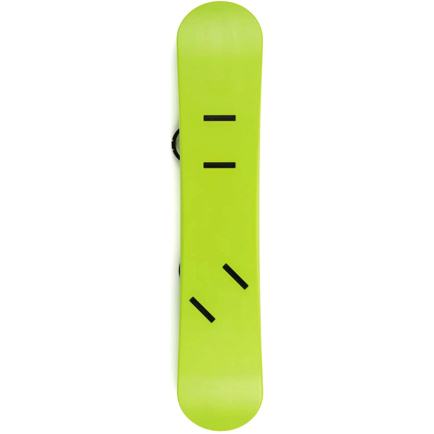 Lucky Bums 120CM Youth Kids Plastic Snowboard w/ Adjustable Bindings (Open Box) - VMInnovations