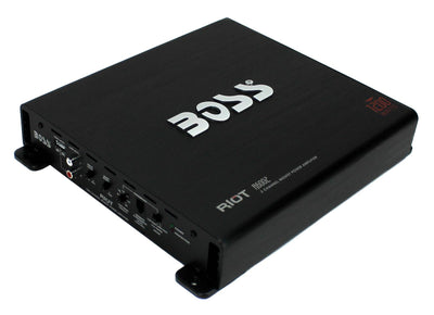 BOSS R6002 1200W 2-Channel MOSFET Power Car Audio Amplifier & Remote (3 Pack)
