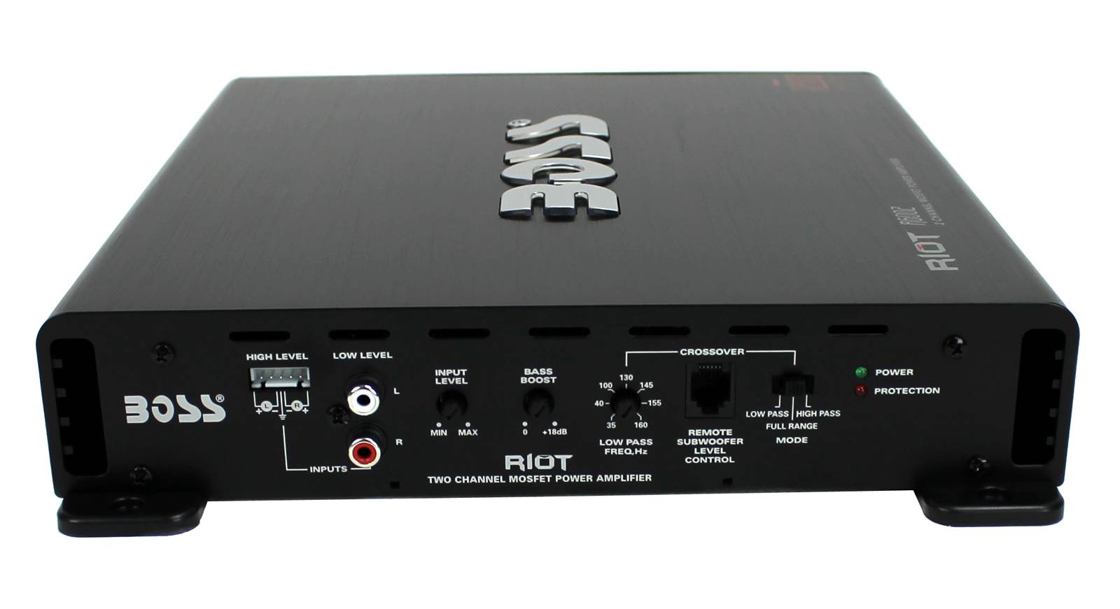 BOSS R6002 1200W 2-Channel MOSFET Power Car Audio Amplifier & Remote (3 Pack)