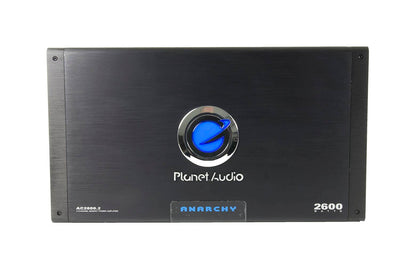 PLANET AUDIO 2600W 2-Channel Car Amplifier Amp AC26002 + Remote (2 Pack)
