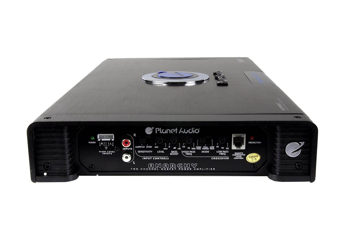 PLANET AUDIO 2600W 2-Channel Car Amplifier Amp AC26002 + Remote (2 Pack)