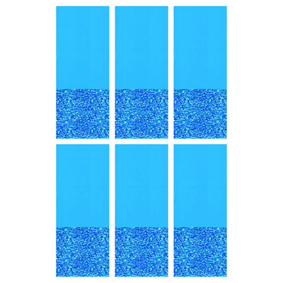 Swimline 15' Swirl Round Above Ground Swimming Pool Wall Overlap Liner (6 Pack)