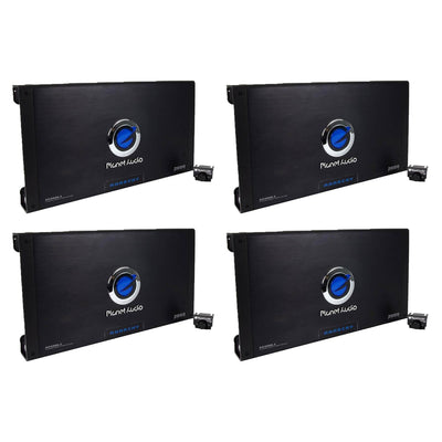 PLANET AUDIO 2600W 2-Channel Car Amplifier Amp AC26002 & Remote (4 Pack)